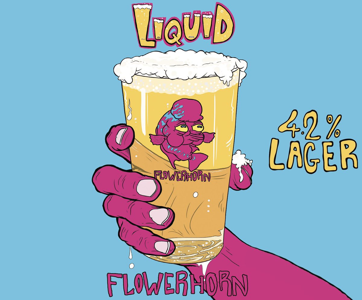 Liquid - 4.2% Lager 
Made up of Lager Malt and a small amount of Chit malt to give a fluffy foam. Hopped with Mandarina Bavaria to give a subtle citrus note. Liquid is extremely refreshing and one you could gulp all day! 
🍺Launching at the Taproom Friday 12th April.