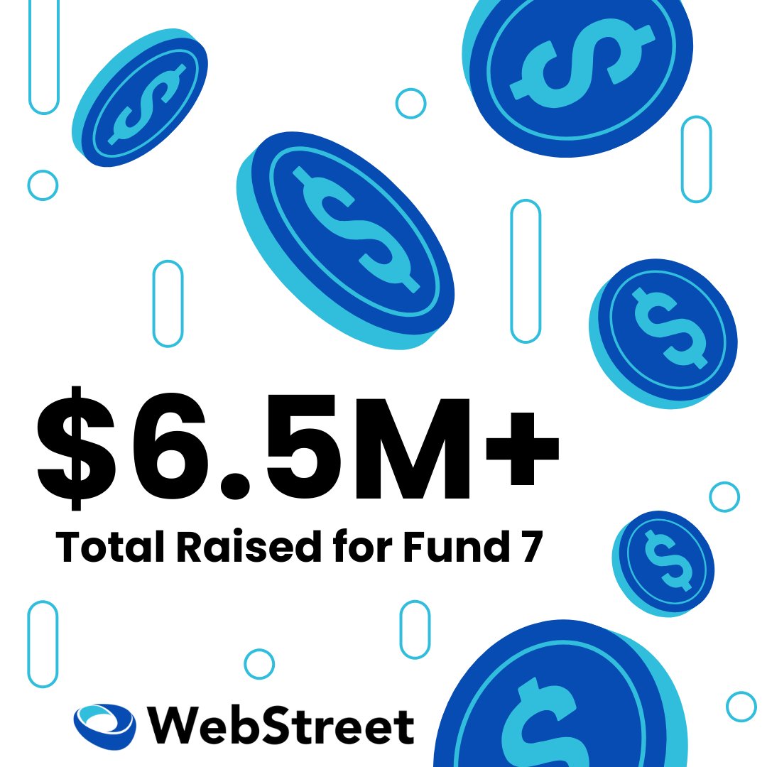Fund 7 closed with a record breaking number; we are excited to use these funds to begin acquiring digital assets!

#invesstmentopportunity #passiveincome #passiveinvestments #passiveinvesting #onlineinvesting  #privateequity #alternativeasset