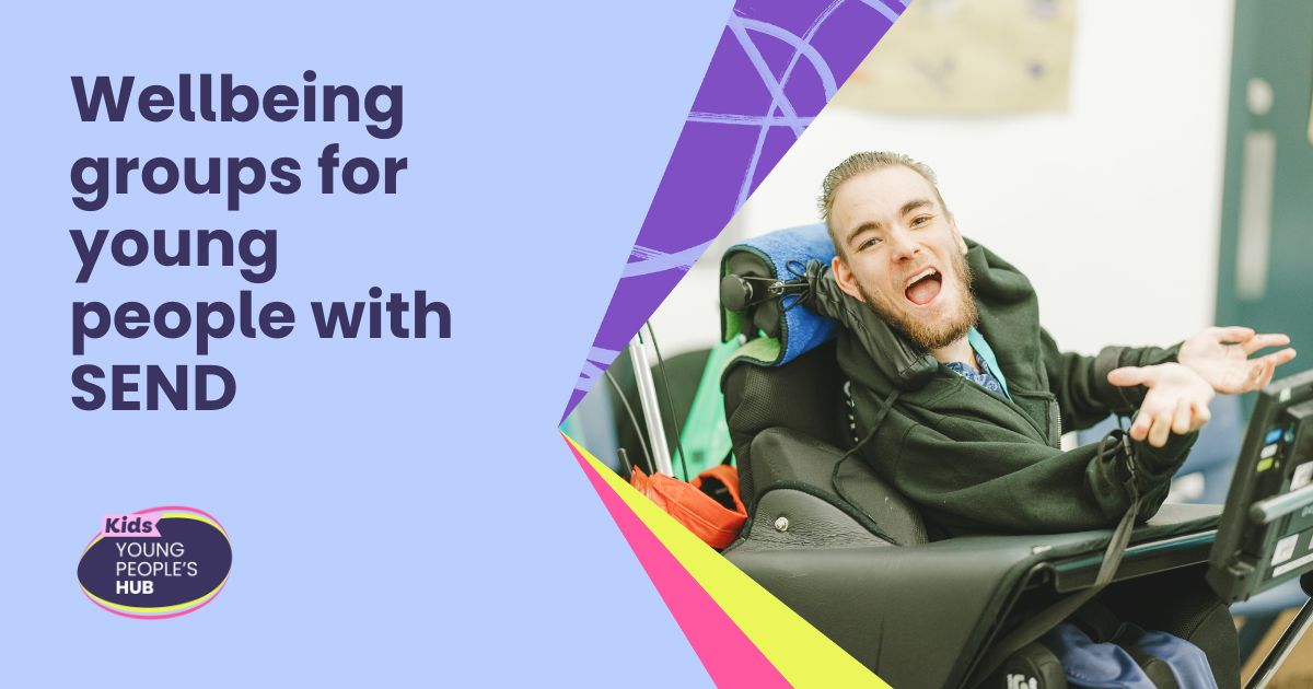 Join our online wellbeing drop-in for young people with SEND! 📣 Our wellbeing groups are for young people aged 13-25. They’re fun, free and full of activities to help make you feel good. We run these groups every week during term time. Learn more: buff.ly/4aoqtzq