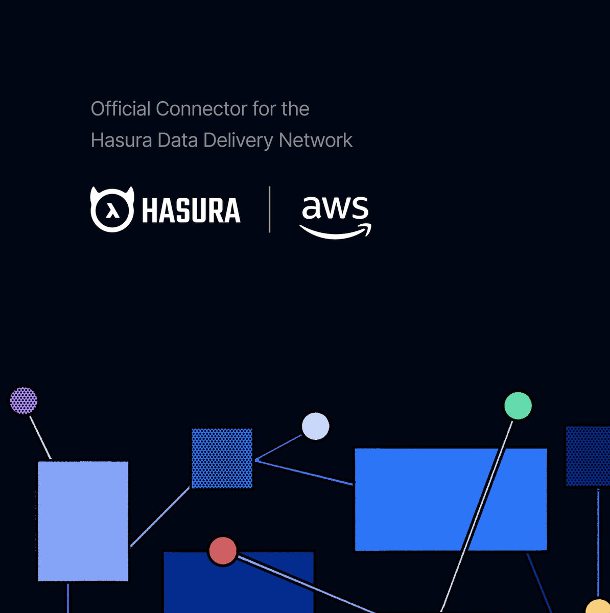 The beta launch of AWS Partner @HasuraHQ's Data Delivery Network supports AWS RDS PostgreSQL + AWS Aurora PostgreSQL. With the #opensource connectors, developers can ship composable #APIs in minutes w/ security, performance, and reliability. Try it: go.aws/3vIxhsu