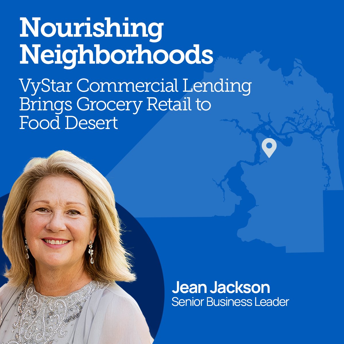 We’re here, not just to provide better banking options for our members, but a better way of life. Jean Jackson, Sr. Business Lender at VyStar, worked to bring a grocery chain to the Arlington neighborhood. Learn more about VyStar's commercial lending: vystarcu.org/business/borro…