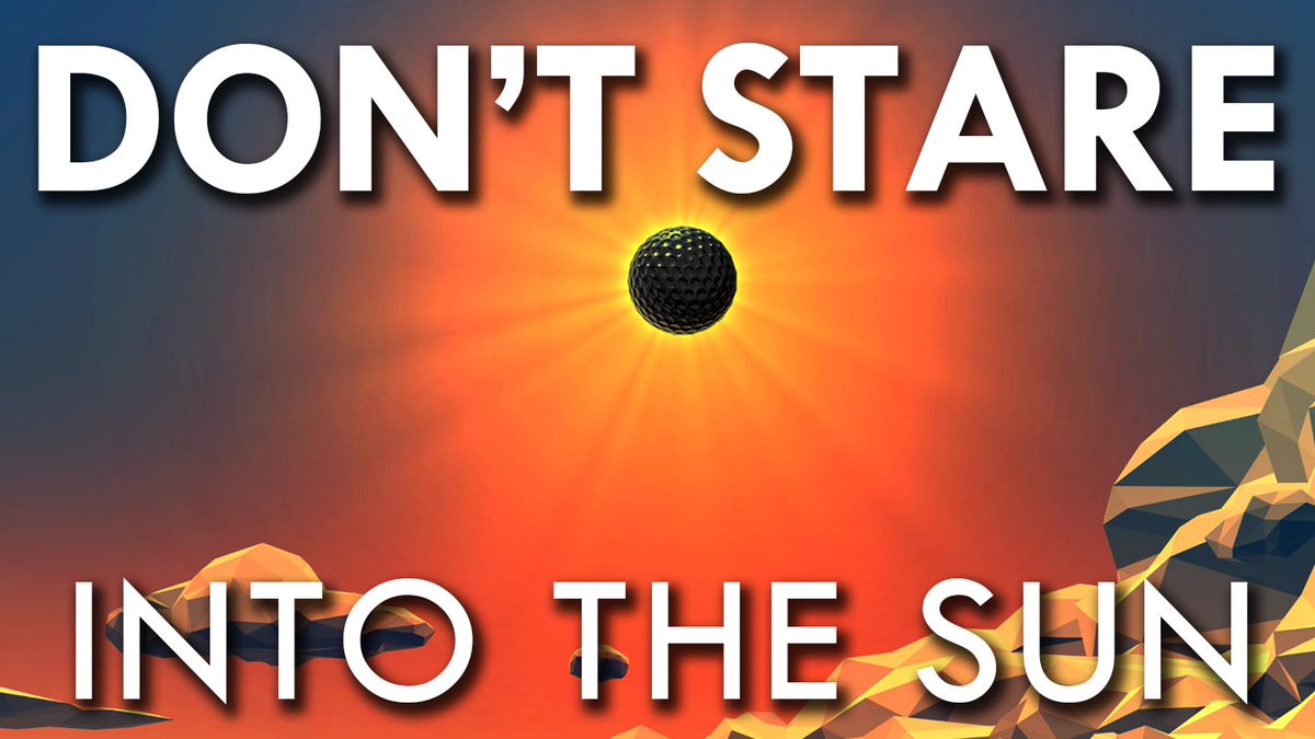 DON'T STARE into the sun. #MiniMotivation #MondayMotivation #Eclipse