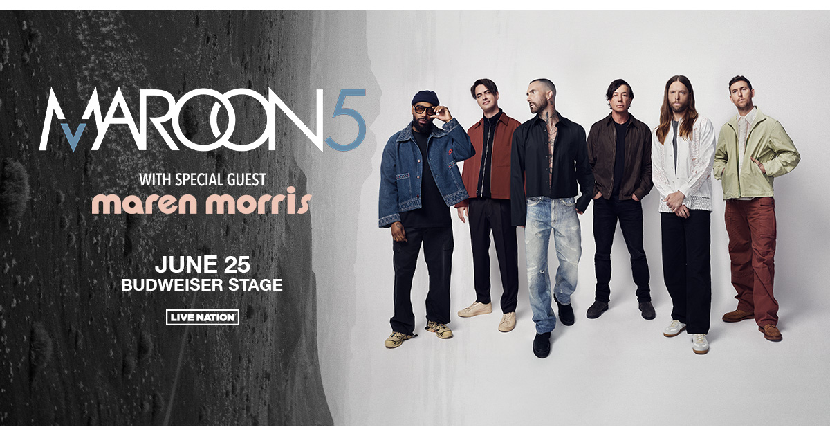 And It Goes Like This!! 🙌 @maroon5 take the stage on June 25th with special guest @MarenMorris! 💫 Tickets on sale Friday at 10AM. Mark your calendars: bit.ly/4cNm3DK