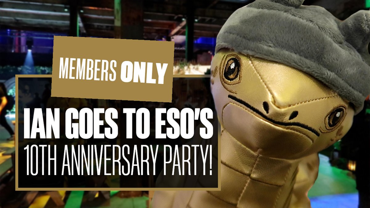 Calling all @eurogamer YouTube Marvellous Members and Superfriends! This month's Members Only VLOG features me in Amsterdam at the #ESO10 event where I do things like eating stinky cheese and tossing axes with @MikeChannell and @Byrneinator! Watch here: youtu.be/6IHIMOEic6k