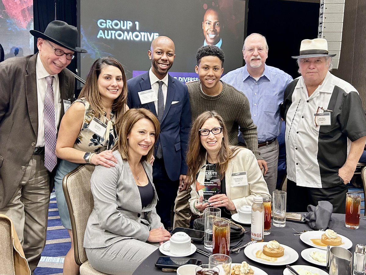 GilbertGarciatx's tweet photo. Thrilled to be honored at the Houston Business Journal’s 2024 Diversity in Business Awards along with my firm. I was honored as a Diversity Champion Honoree and the firm received a Diversity in Business Award. Diversity is a major strength of our firm and permeates everything https://t.co/ZB9zGgXc5m