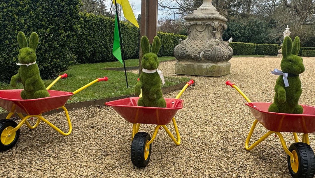 Don’t miss out on Easter Adventures at Waddesdon, running until 14 Apr🐰🐣 ⁠ ⁠ Follow our fun-filled Easter trail, play in the Woodland Playground and feed your hunger with a seasonal treat from our Food-To-Go outlets. ⁠ ⁠ Book your tickets now: l8r.it/Ivxb ⁠