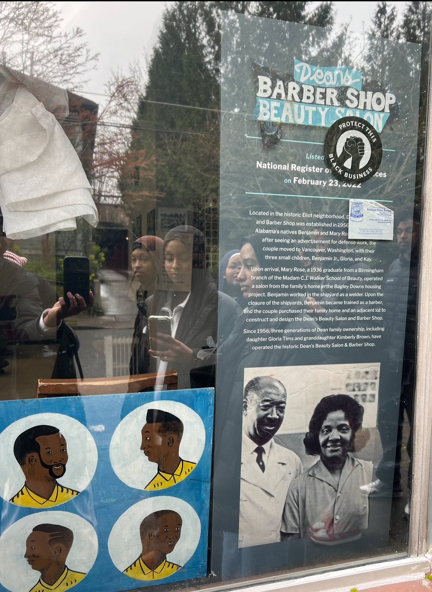 MusseOlol's tweet photo. “Learn the past to understand the present and you may predict the future.” Joined Albina neighborhood tour with African/Somali American youth to learn the history of African Americans in Portland, Oregon. https://t.co/XXAfULJEwK