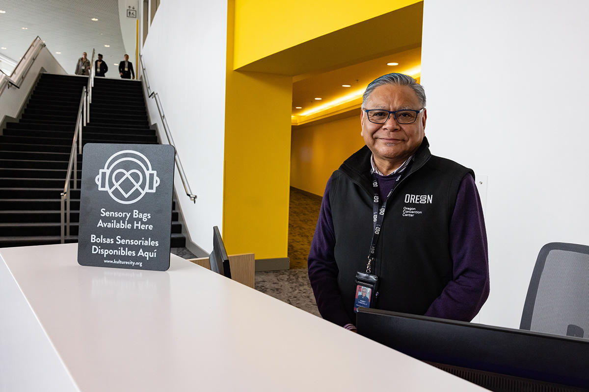 The Oregon Convention Center, the venue for WordCamp US, puts accessibility at the forefront of its design. Learn more about the venue's accessibility features in this post. Have a concern about accessibility not addressed in this post? Email us. us.wordcamp.org/2024/location/ #WCUS