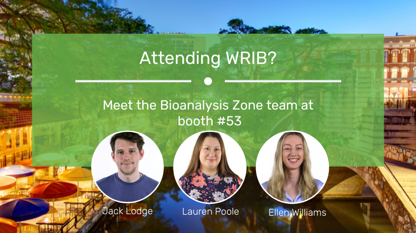 Want to learn more about Bioanalysis Zone and the journal #Bioanalysis? Come and meet us at WRIB booth #53. Drop us a message and we can organize a meet up!