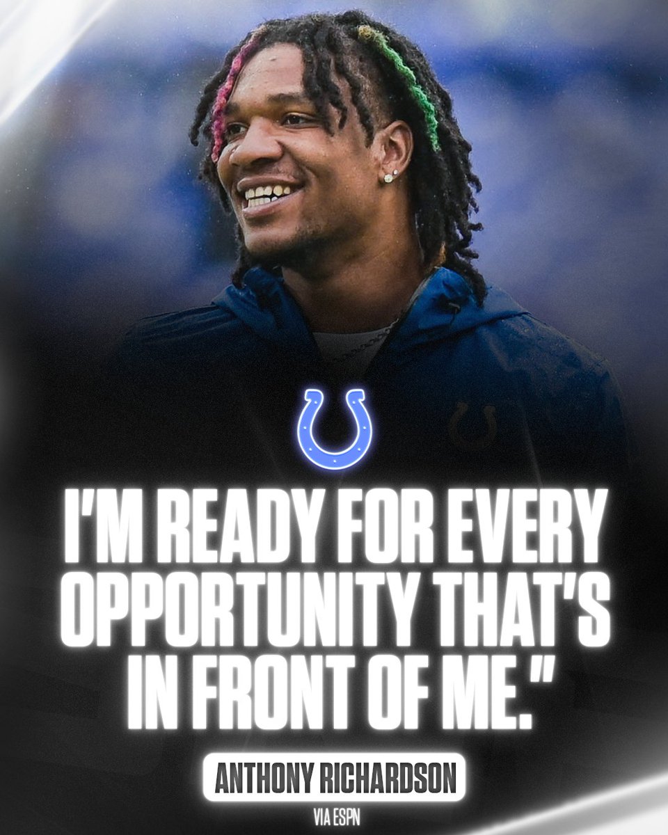 Anthony Richardson is optimistic about his return to the NFL. 😤