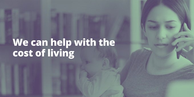 If you’re struggling with the cost of living, you should check if you can claim benefits or increase your current benefits.  

To check what you can get, use a benefits calculator⤵️ 
citizensadvice.org.uk/benefits/benef…