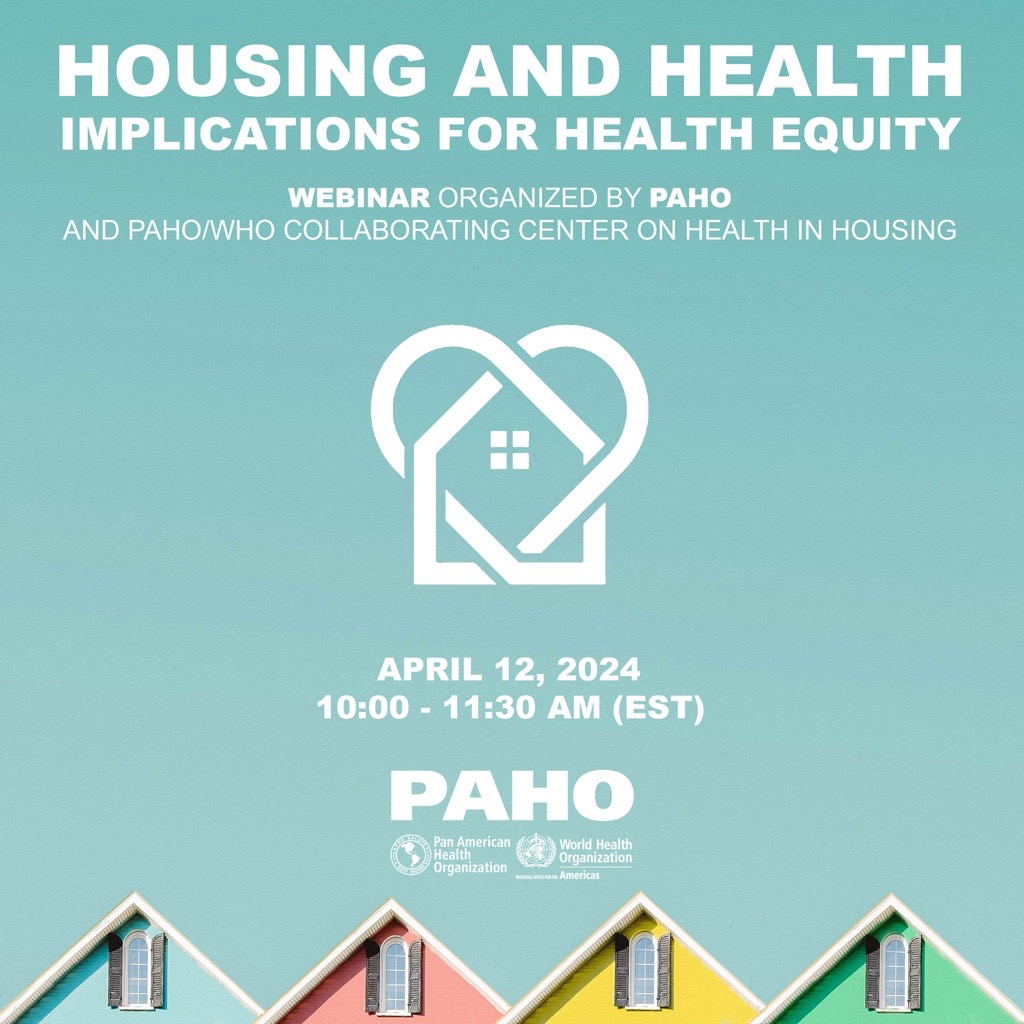 Housing stands out as one of the two most crucial material dimensions of people's lives. #UBuffalo's Meghan Holton and Betsy Bowen will address some of the challenges concerning housing and health in the Americas from PAHO’s perspective. ow.ly/hcNu50RasBE