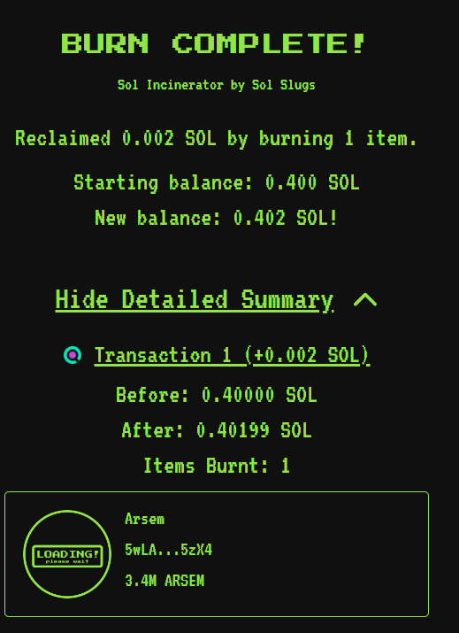 ArsemCoin's tweet photo. The community collectively just burned 400 dollars worth of $ARSEM

This was from posting an address in the telegram and anyone could send 1 dollar+ to the wallet for a burn

We will do more of these in the future as true arsemists love to burn everything https://t.co/kLjlFPrCiJ