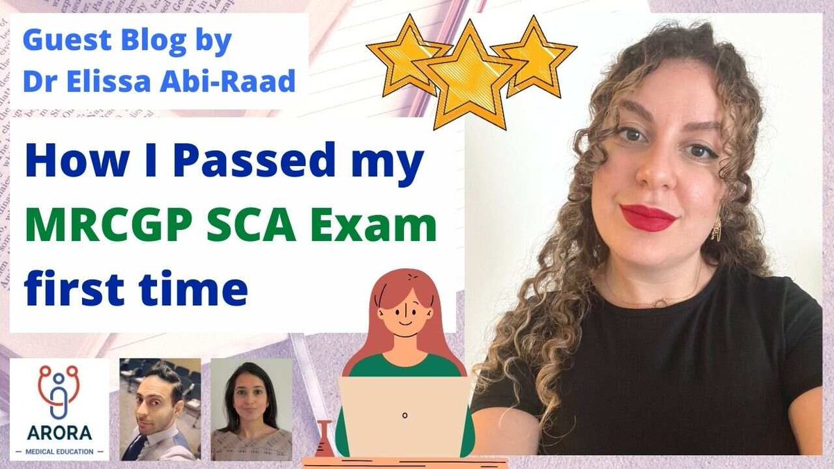 🙋‍♀️ How I Passed my MRCGP SCA exam first time…read here... aroramedicaleducation.co.uk/how-i-passed-m… 👉 Prepare with our SCA courses: aroramedicaleducation.co.uk/mrcgp-sca/ - use coupon aroravideo10 for a 10% discount #CanPassWillPass #PassSCA #MRCGPSCA #SCA