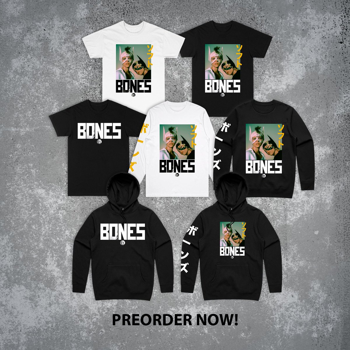 BUCKLE UP. STAND UP. GET UP. HOLD YOUR BREATH THEN SCREAM. Brand NEW BONES coming your way! NEW MERCH || NEW SITE || NEW EVERYTHING II We wanna stay in touch so sign up to the mailing list at the link in our bio & get FREE SHIPPING on ALL merch 🖤👠🥔