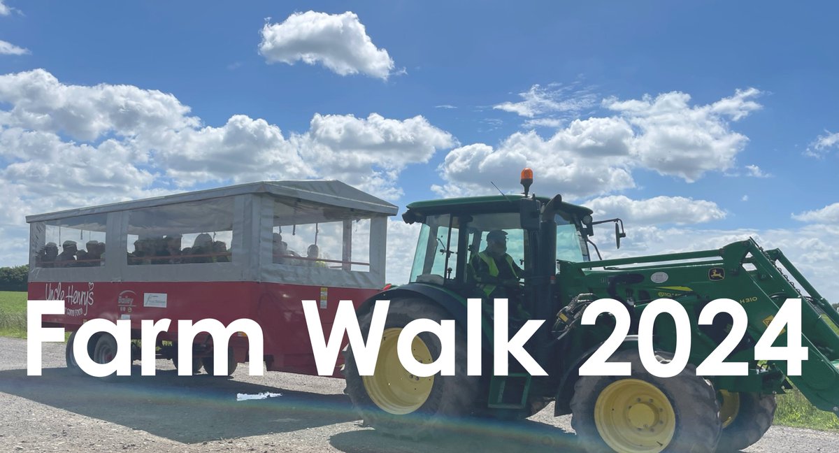 🌾🌾We're thrilled that this year's @Woldmarsh Farm Walk will be held at Roy Ward Farms, Leadenham hosted by @wheat_daddy. It's on Wednesday 22nd May. Meet 4pm. Click here to book your place or contact the office for more details! 👇👇 eventbrite.com/e/farm-walk-ti…