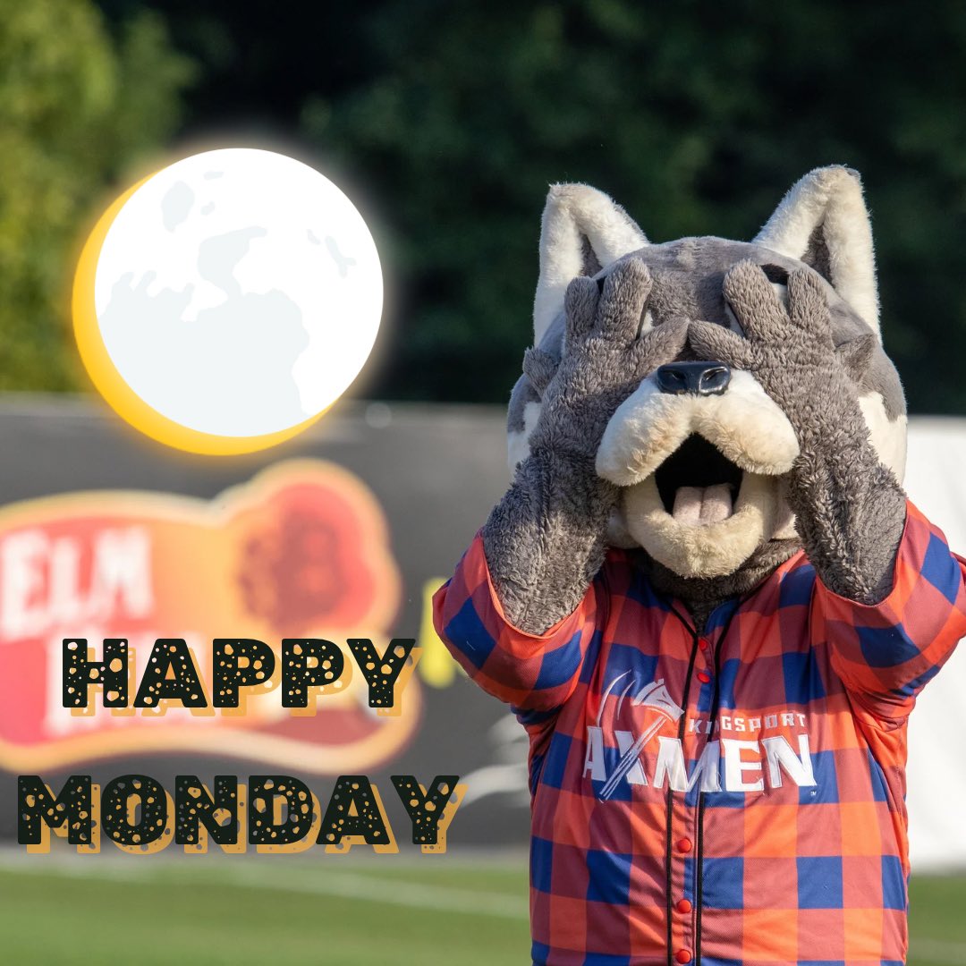 Tanasi is just as excited to see his first Solar Eclipse as he is to have you all back at Hunter Wright Stadium! 🌑☀️