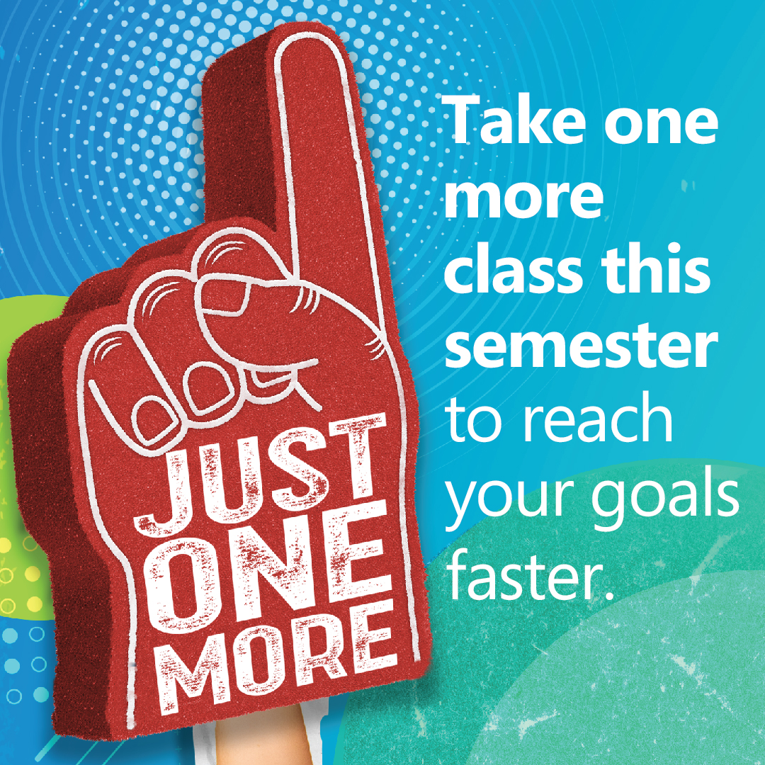 Are you thinking about adding one more college class to your schedule this semester? Priority enrollment starts April 8 and open enrollment starts April 15, find out more at bit.ly/38t6GRg.