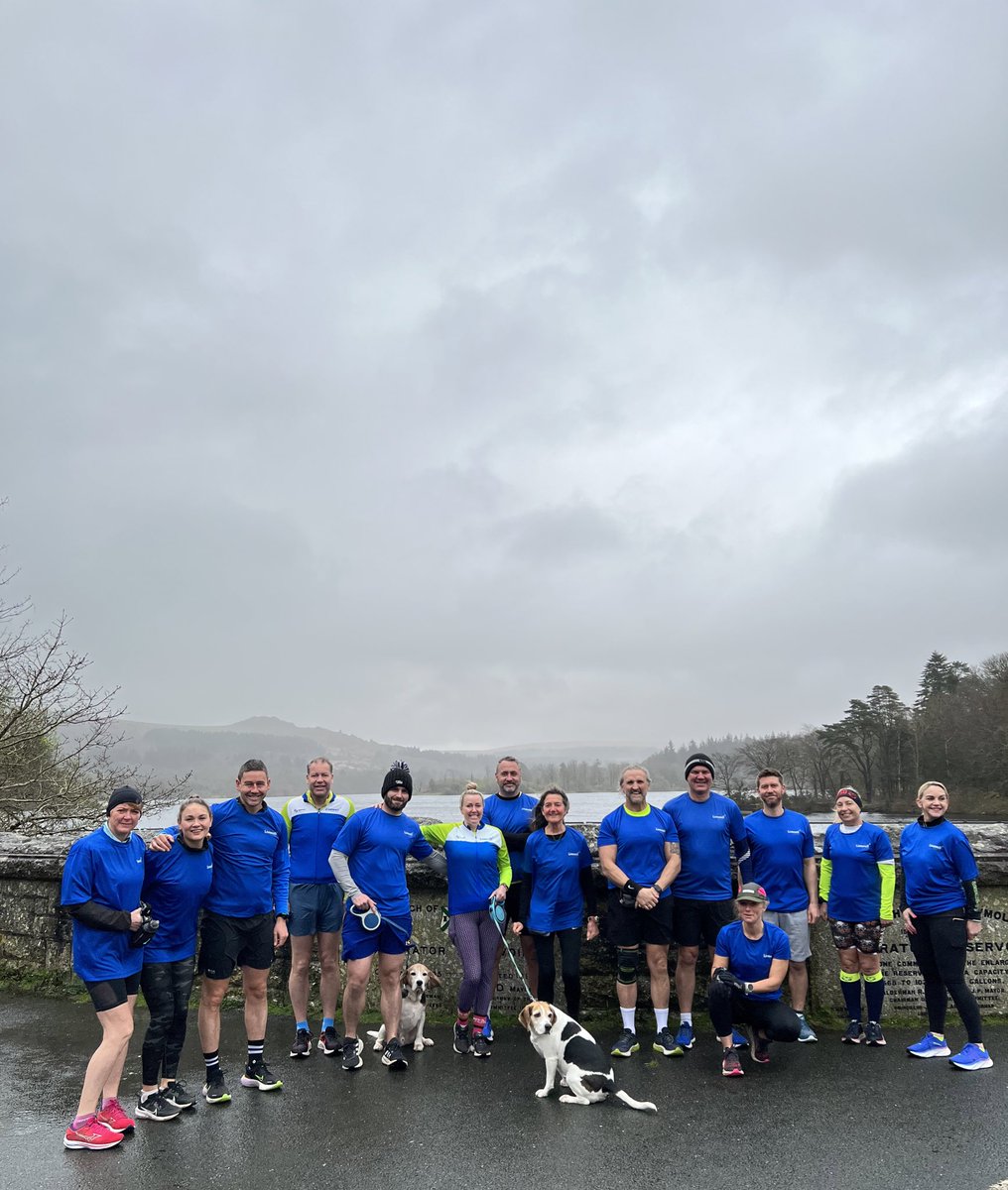 Former Plymouth Argyle physio Paul is running a half marathon EVERY WEEK this year to raise awareness about improving your mental health. Our Chief Operating Officer Ian joined him (and the rain!) for number 39/50 on Dartmoor 💙 livewellsouthwest.co.uk/news/2024/04/0…