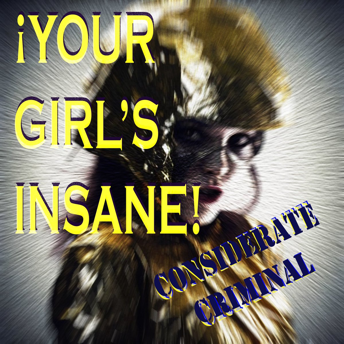 3 weeks on Friday (3 May), our new single, “Your Girl’s Insane” will be released. Check us out - Considerate Criminal - on any platform, including Spotify and YouTube. Spotify: open.spotify.com/artist/7LMb7F9… YouTube: youtube.com/channel/UCD41u…