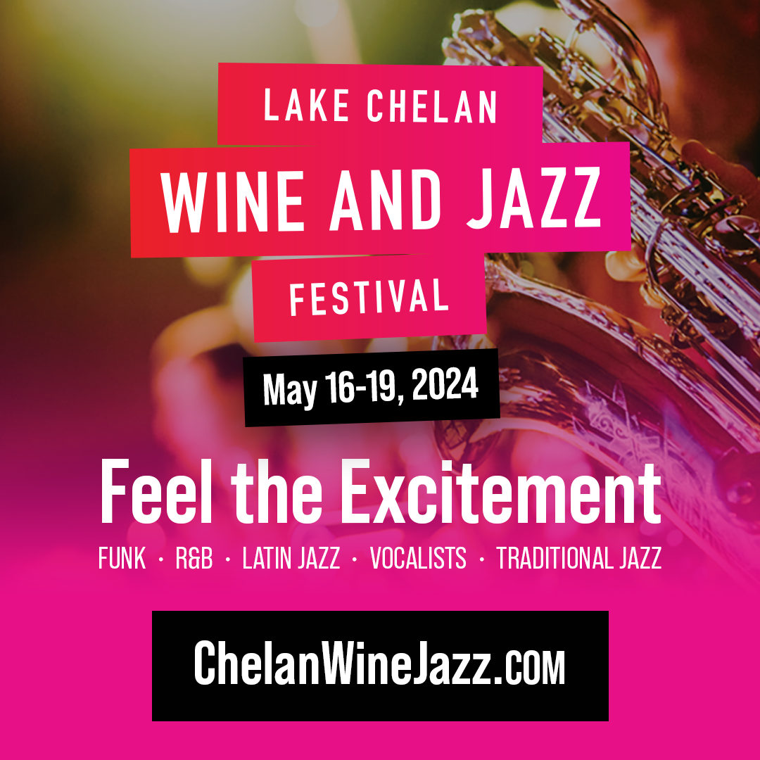 Take a jazzy journey around #LakeChelan May 16-19 at Lake Chelan Wine & Jazz Fest. #music #wine