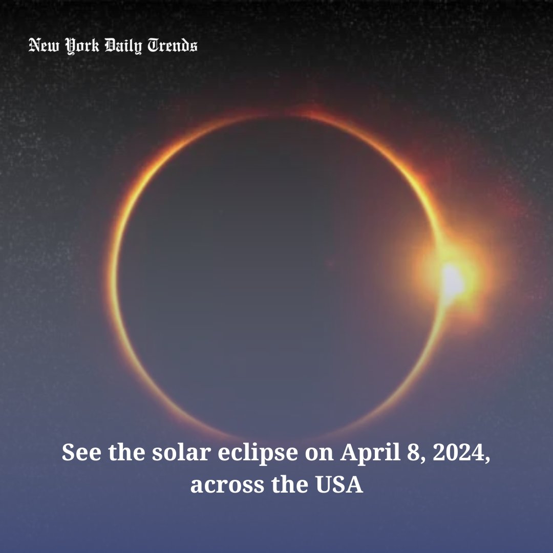 April 8, 2024: Total solar eclipse sweeps USA! NYC gets partial view, upstate NY cities like Buffalo, Rochester see 4 mins totality! #nydailytrends #newyorkdaily #eclipseseason #newmoon #solareclipseglasses #solareclipsenewyork #solareclipseusa #solareclipse #Eclipse2024