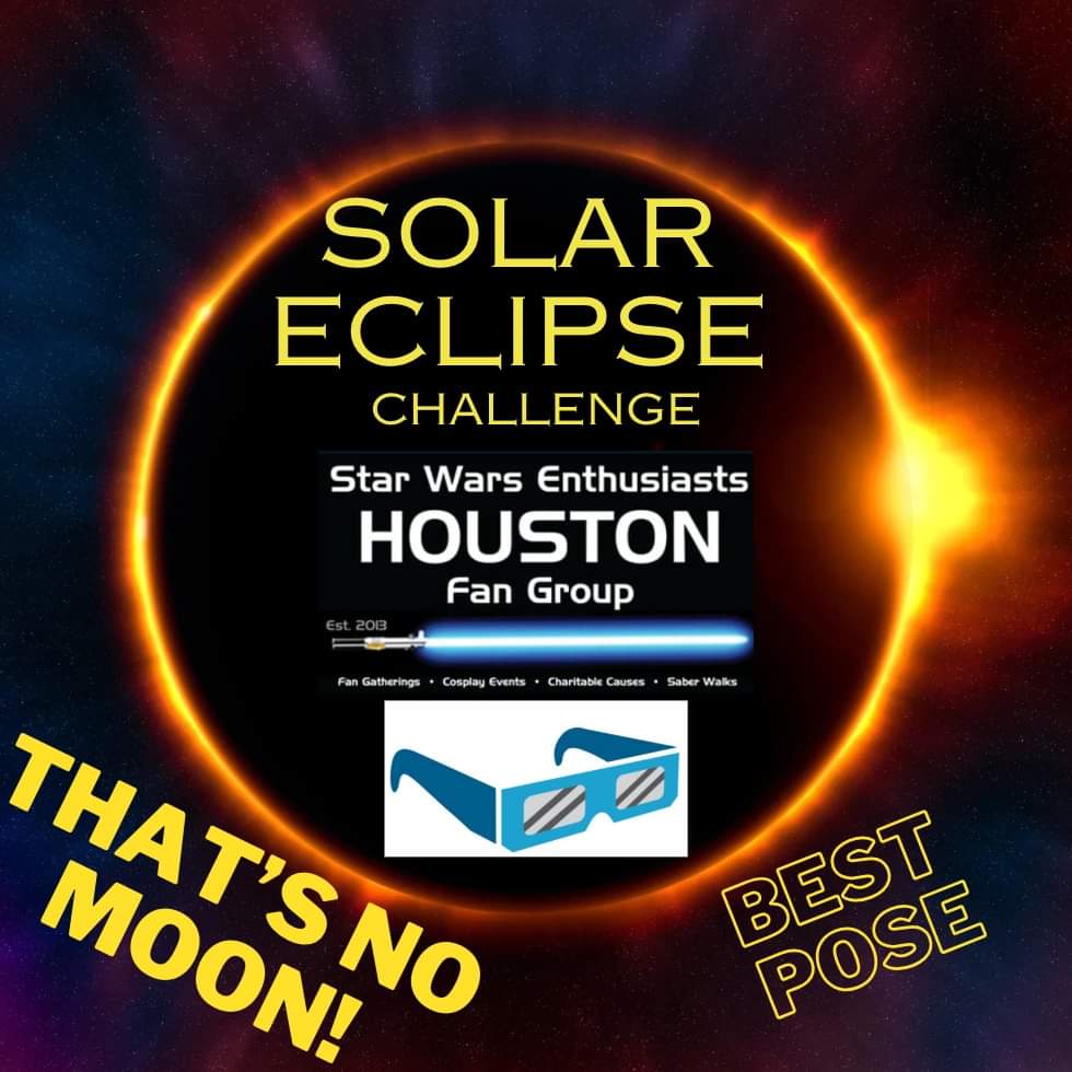 Get ready for our first EVER 'that's no moon' photo challenge for today's solar eclipse. Strike your best pose with your protective #solareclipse glasses, then share in our Fan Group Forum on FB. 🌜🌞🌛 
 Please make sure you are wearing the correct ISO certified #eyeprotection.