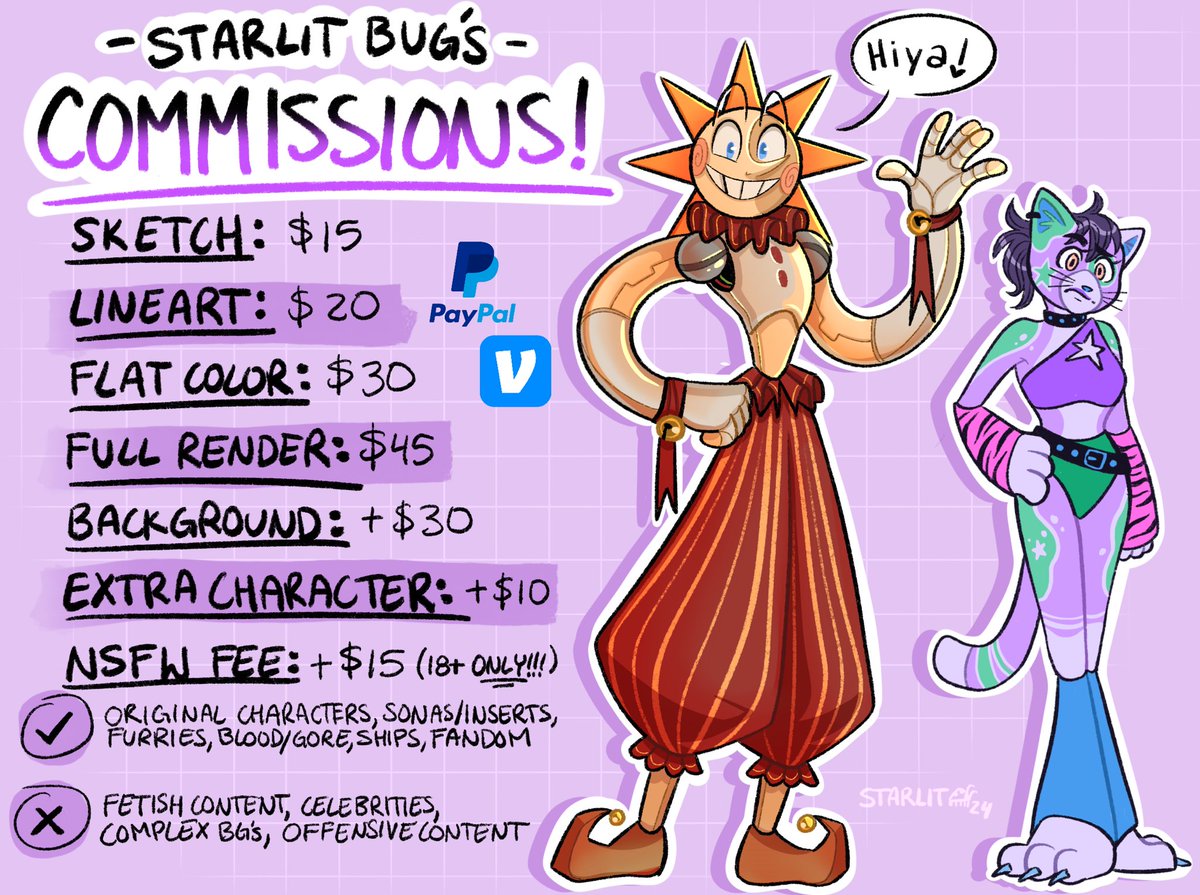 starlitbug's tweet image. Hey! I’m Bug 🐞 💫 thanks for dropping in! 

I’m here drawing the scrunkles, but I could be drawing YOUR scrunkles!! 

I love making art for others, so feel free to dm me and we can start chatting! 

Thank you! 🐞❤️🍕