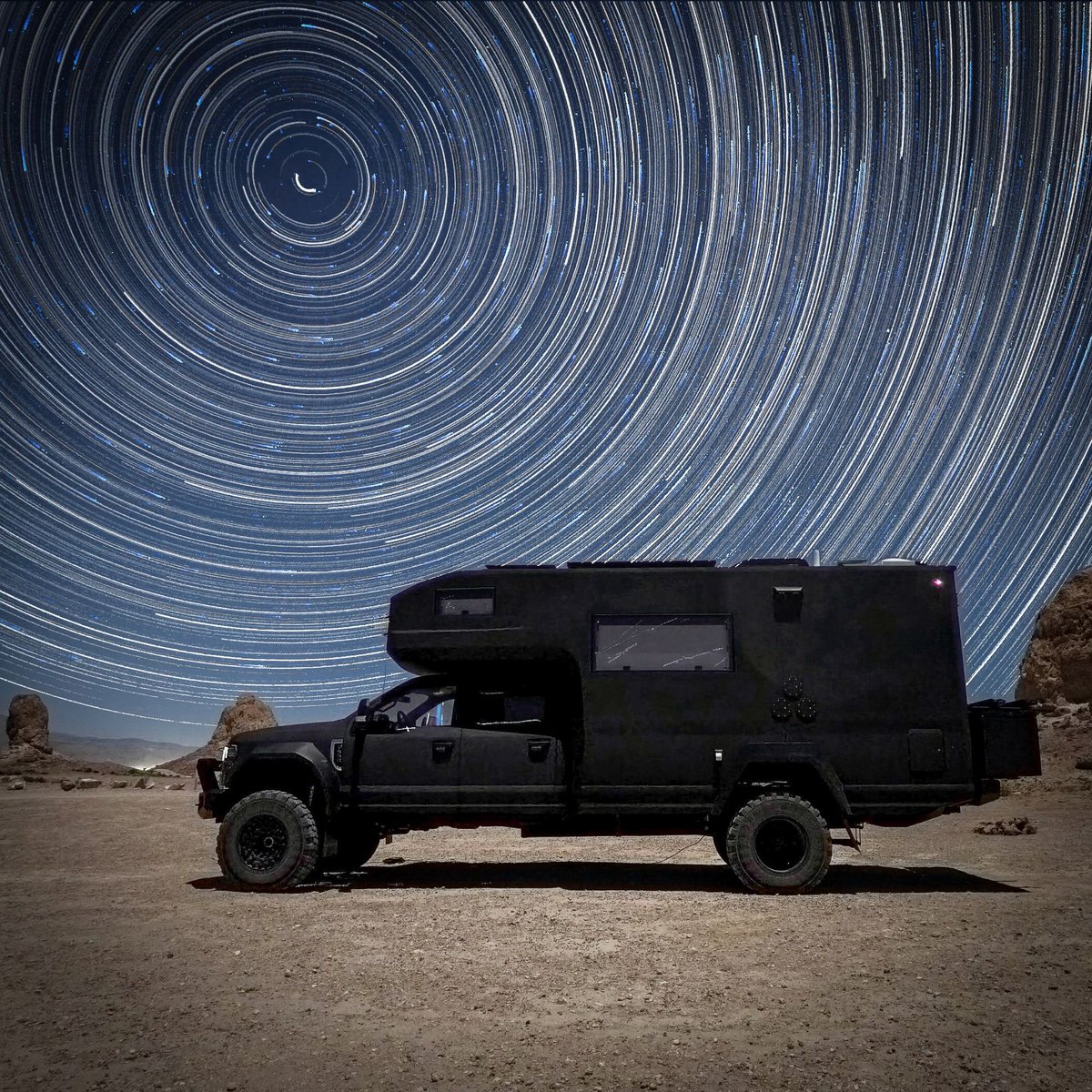 Happy Eclipse Day! Where are you watching the big event today? · · · #earthroamer #offroad4x4 #expeditionvehicle #campinglife #overlanding #4x4life #4x4trucks #vanlife #vanlifeadventures