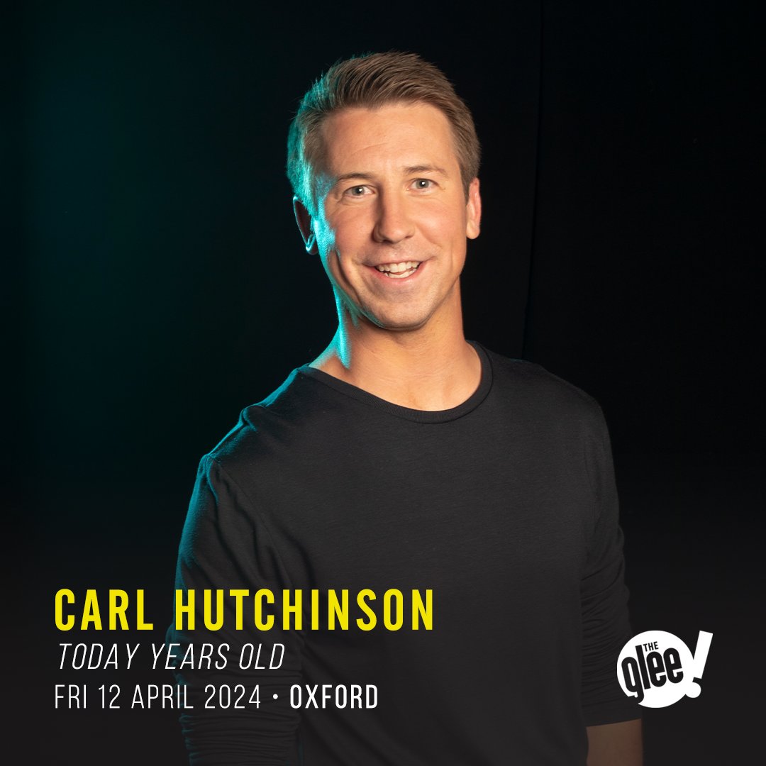 📆 Friday: @CPHutchinson: Today Years Old A night out with this Geordie is guaranteed to have you belly laughing from start to finish Tickets 🎟 bit.ly/HutchinsonOxfo…