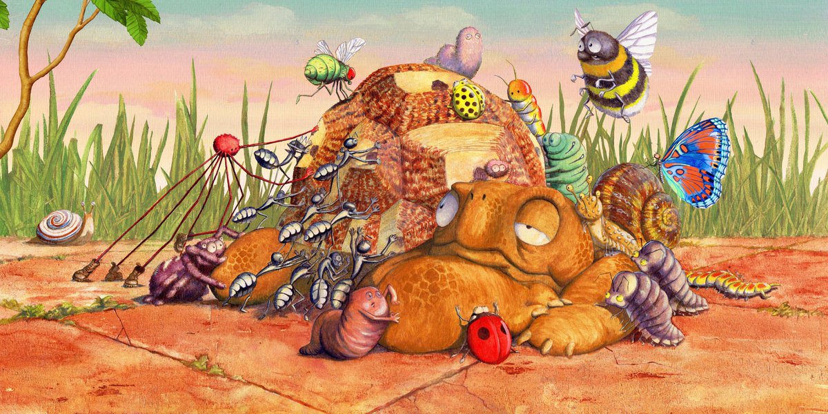 HIS LITTLE FRIENDS WERE WAKING HIM FROM HIS DREAM.. Discover more in #ALBERTthetortoise #picturebook ALBERT SUPERSIZE #AvailableNow with five more ALBERT #picturebooks, #BoardBook ALBERT and his Friends, #ActivityBook ALBERT PUZZLES AND COLOURING. AlbertTortoise.com
#books