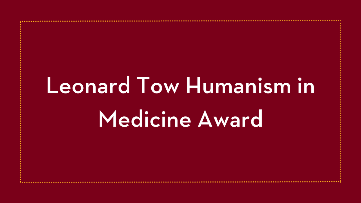 Congratulations to Dr. Anthony Rezcallah, an outstanding #UMNSurgery Adjunct Associate Professor, for receiving the Leonard Tow Humanism Award. He received several compelling nominations from third-year medical students for the award. Learn more ⬇️ z.umn.edu/9gid