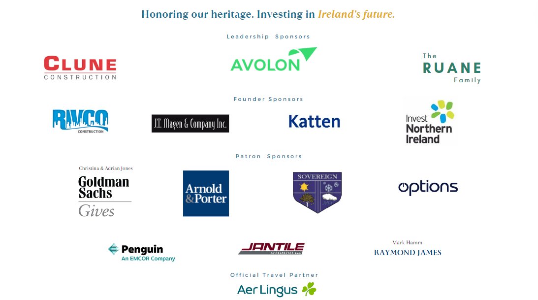 One week to go – @IrishAPorg 5th Annual #NewYork Business Leaders Breakfast on Thurs. April 18 celebrating our 2024 honoree Paul Geaney - President and Chief Commercial Officer, @Avolon_Aero. More: bit.ly/3TXIYDU #InvestinginIrelandsFuture #NYC
