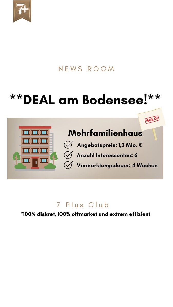 Immobilienmakler aufgepasst, mit 7 Plus Club durchstarten 🚀 #deals #immobilien