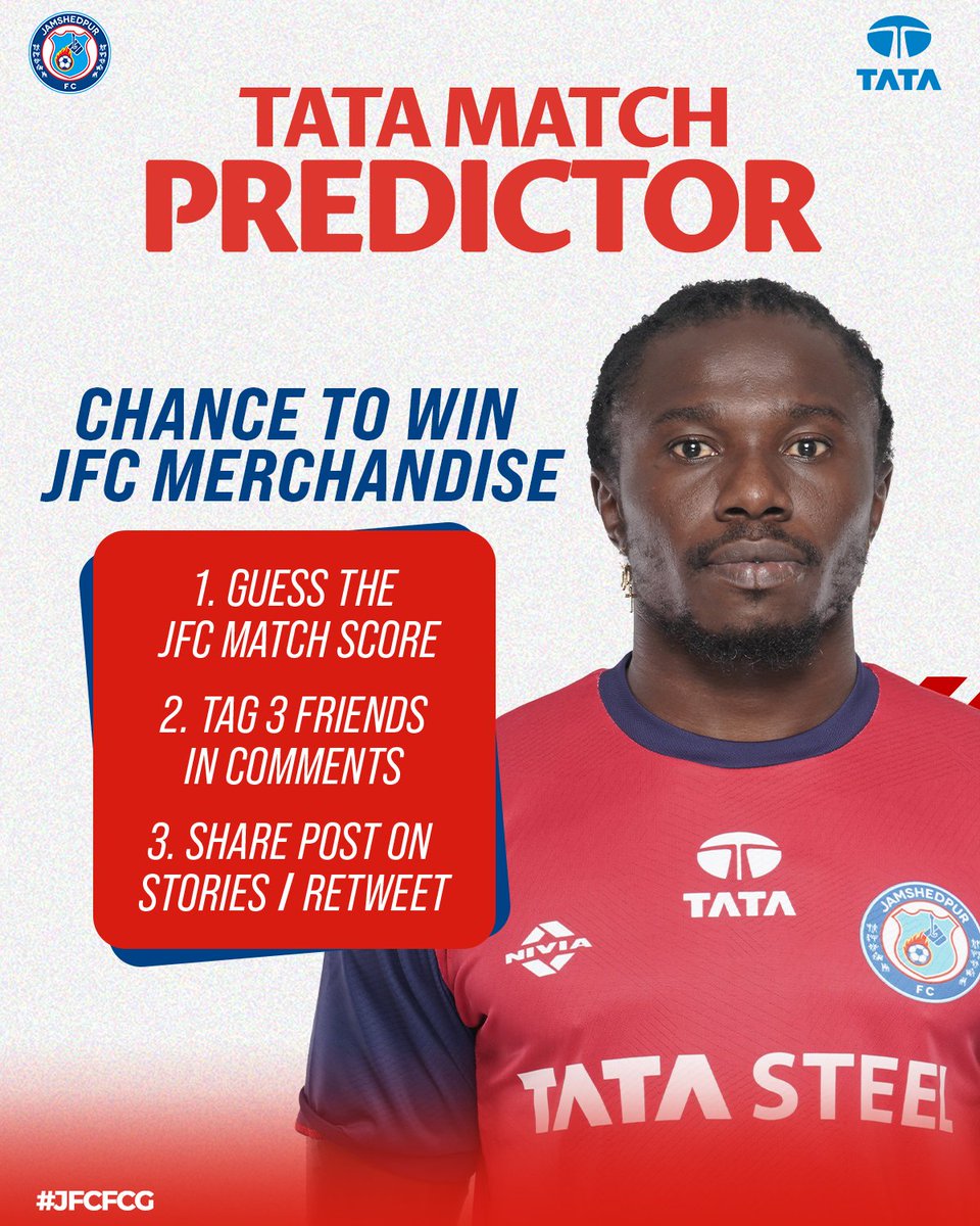 Follow the instructions in the post and stand a chance to win some cool JFC Merchandise! #JFCFCG #JamKeKhelo #ISL10 #ISLonJioCinema #ISLonSports18 #football #indianfootball