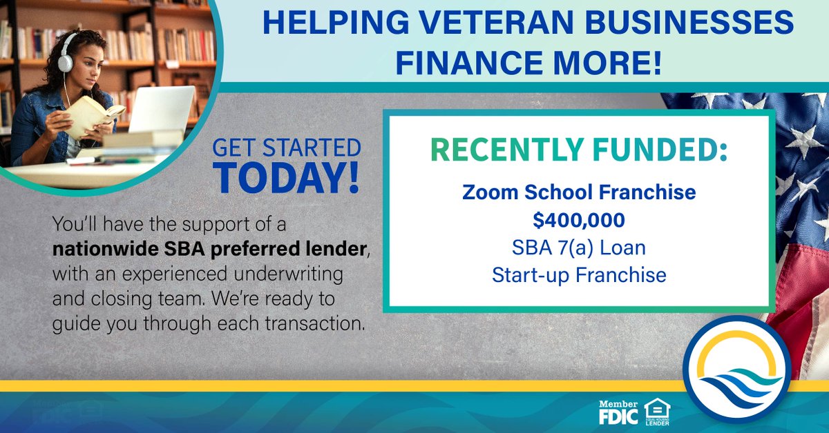 First Bank of the Lake stands with Veterans on their entrepreneurial journey with tailored programs and specialized resources for success. 

Learn more: hubs.la/Q02qQXKq0

#SBA #SBALoan #SBA7a #SmallBusinessLoan #Startup
#Franchise #RecentlyFunded #VeteranEntrepreneurs