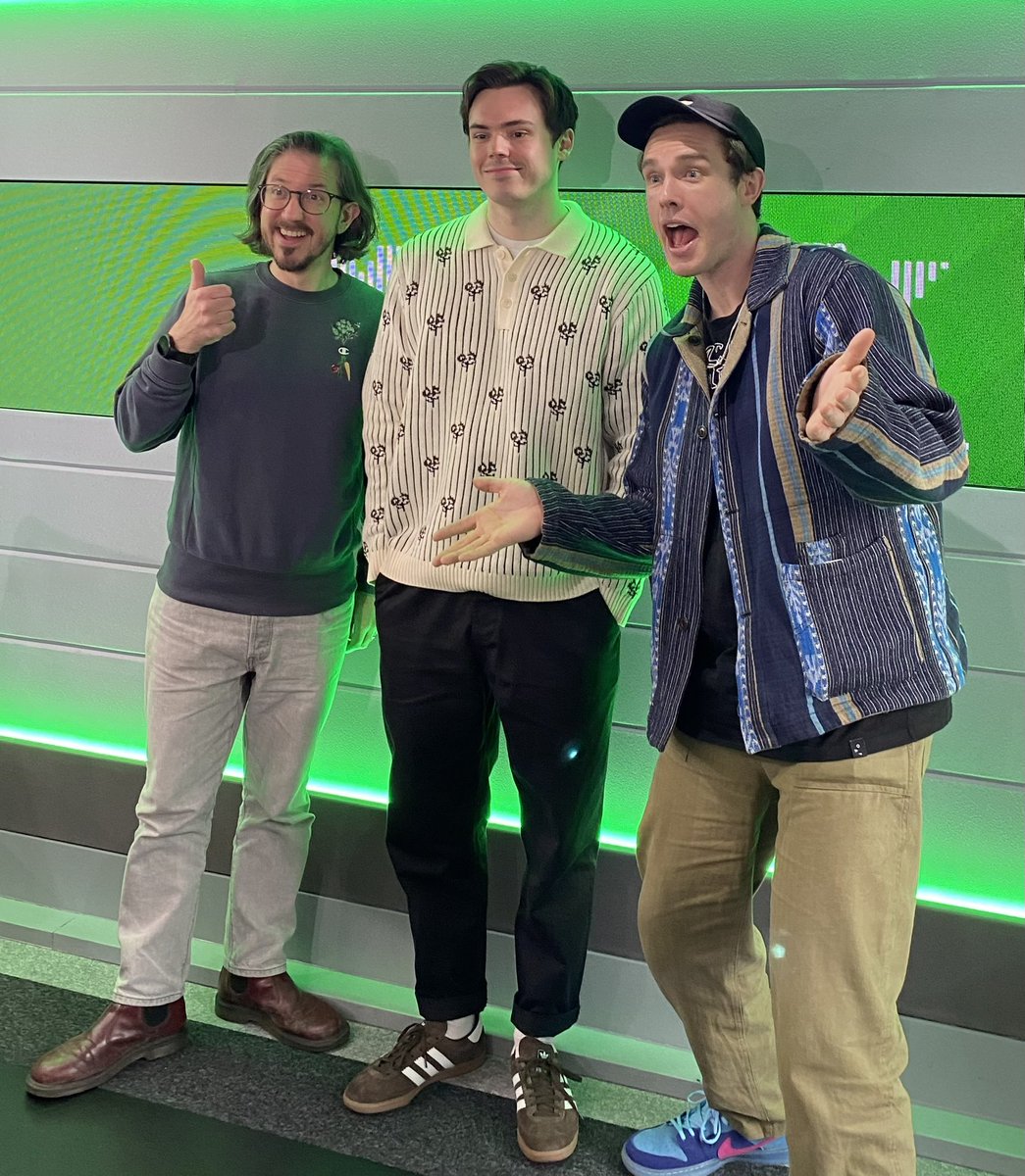 Yesterday, comedian @rhysjamesy spoke to @EdGambleComedy and @matthewcrosby about his and @marksmithstuff new podcast ‘Dial F For Football’. Listen to his @RadioX interview here: globalplayer.com/podcasts/episo…