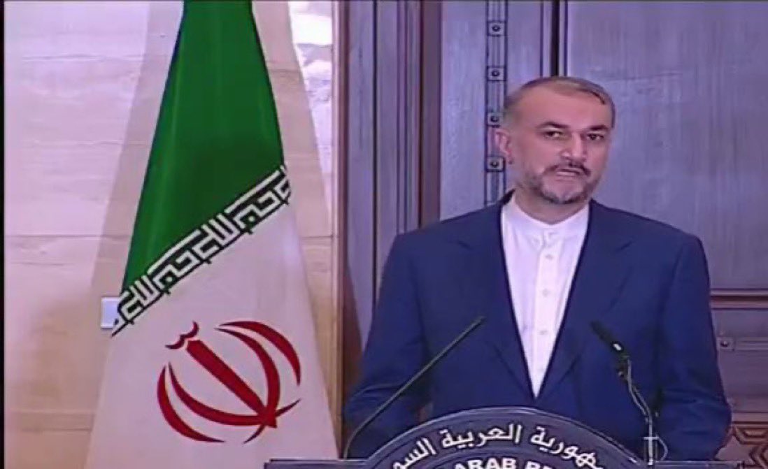 Iran’s FM, Abdollahian: In recent days in Tehran we hosted Hamas political chief Ismail Haniyeh and Palestinian Islamic Jihad (PIJ) leader Ziyad Al-Nakhalah. High-level talks and significant consultations were held. The coming days will be very difficult for israel.