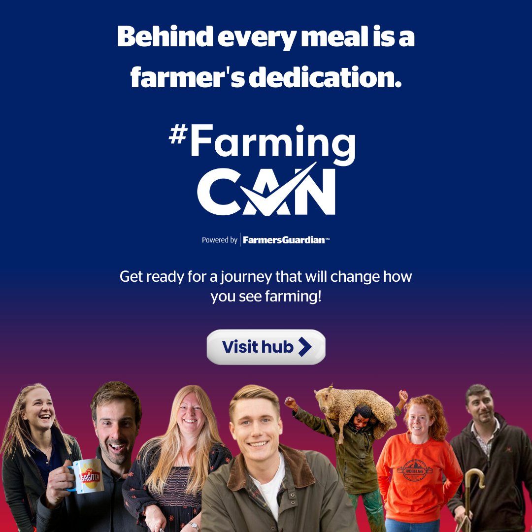 #FarmingCAN campaign is all about bridging the gap between farming & consumers. There's never been a better time to join us in spreading the message of farming. Have a story, photos, or videos? Share with us on socials. Let's back British farming together. bit.ly/41lTBnd