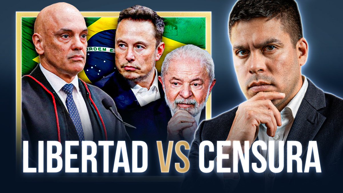 Hoy estaré con @MLauraAssis en mi canal para hablar de la dictadura judicial en Brasil: Google, Facebook, Uber, WhatsApp e Instagram proporcionaron al gobierno brasileño datos personales de registro y números de teléfono sin orden judicial y violando la ley. Elon Musk se negó a…