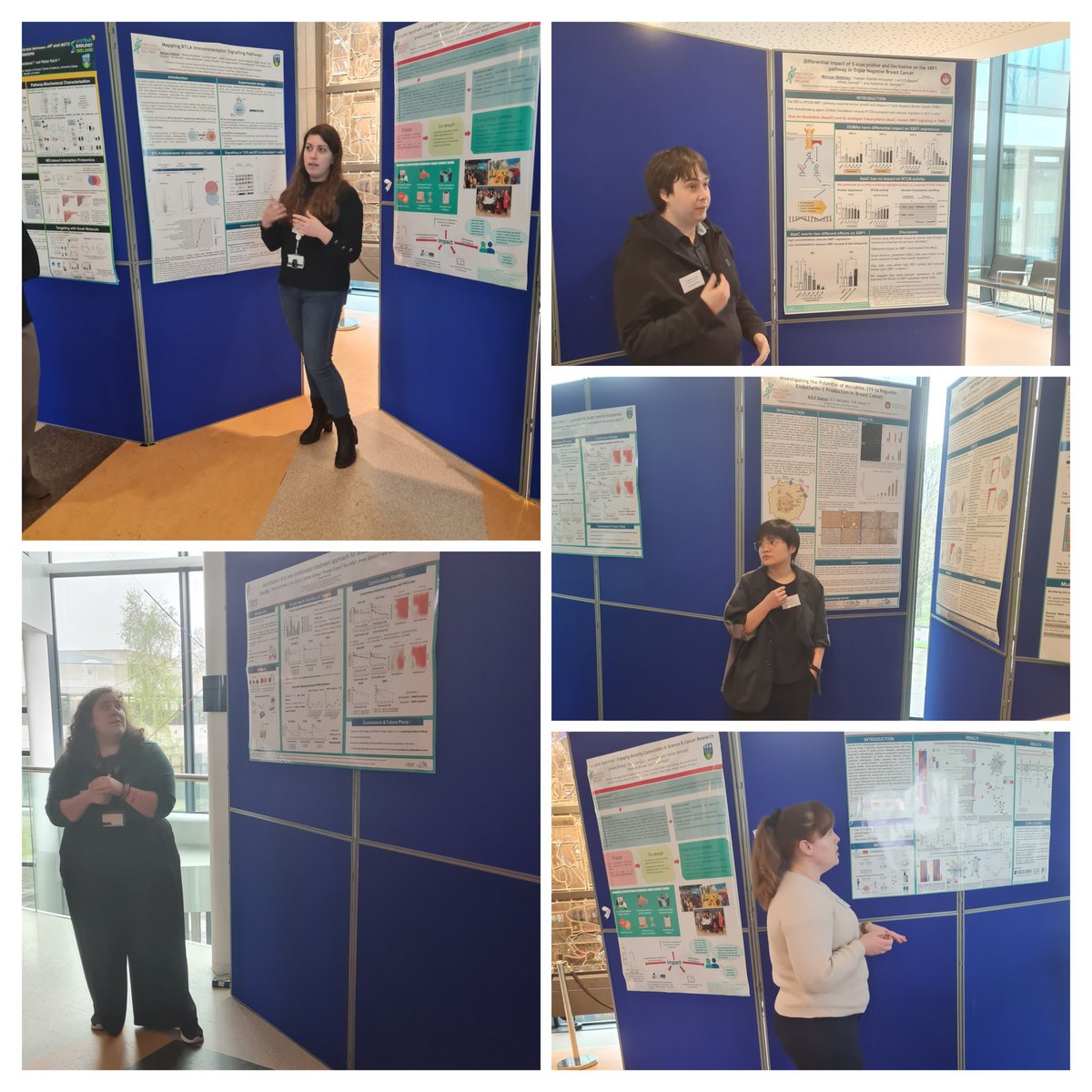 Rounding the day off with a wonderful networking reception and early-career researcher poster session. Thanks to all our ECRs who presented moderated research posters to the SAB Tania Dias Dr. Lili Li Dr. Kathleen Mitchelson Dr. Matthieu Moncan Dr. Myriam Nabhan