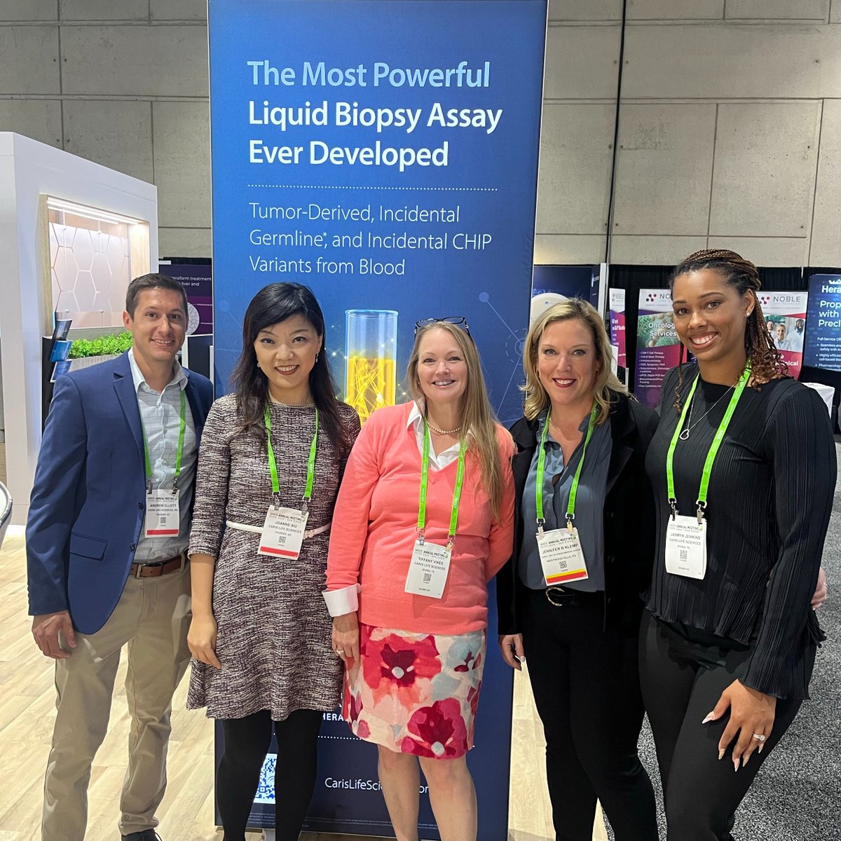 Our team is waiting to chat with you at booth 1105. Take advantage of the opportunity to network with Caris during #AACR24. carislifesciences.com
