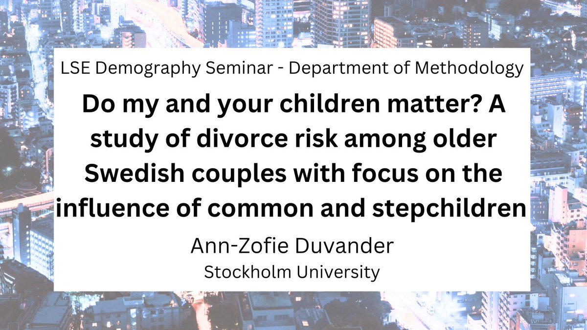 LSE Methodology tweet media