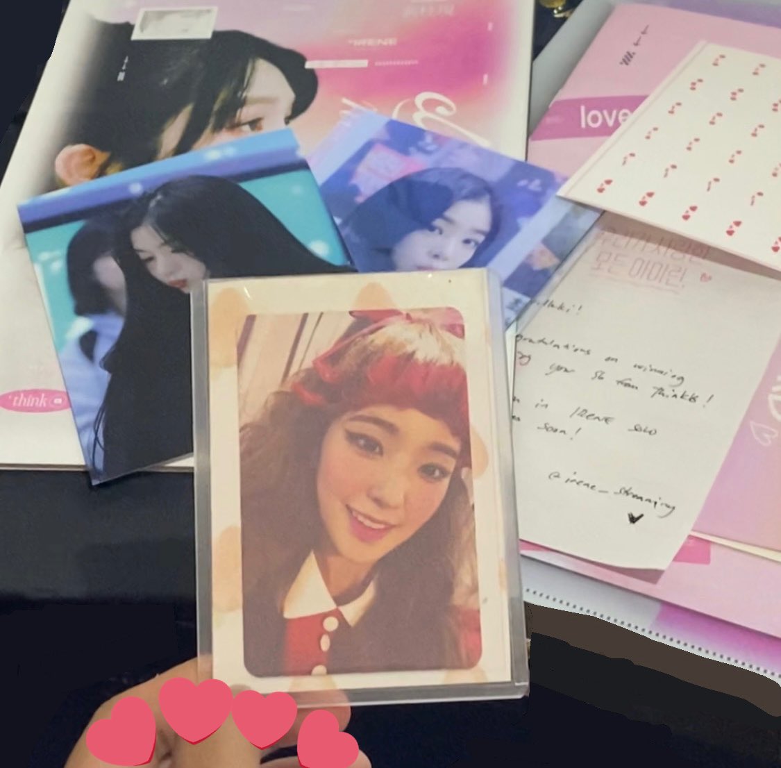 hiii thank you so much po for hosting this birthday project! 🥹💗💗 (HUGEEEE thank u from me and my dumb2x irene pc 🐰) @irene_streaming @thinkB329 @forJuhyun329 💖🙏