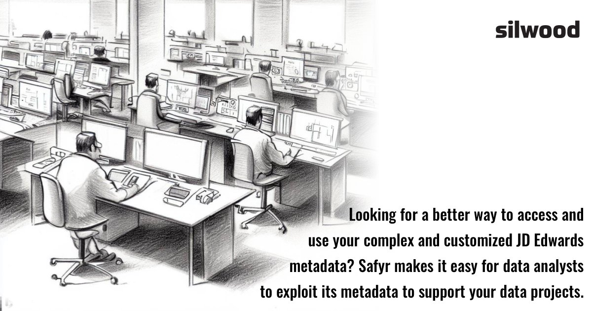 Looking for a better way to access and use your complex and customized #JDEdwards metadata? Safyr makes it easy for data analysts to exploit its metadata to support your data projects. ow.ly/f1jx50R8f0A