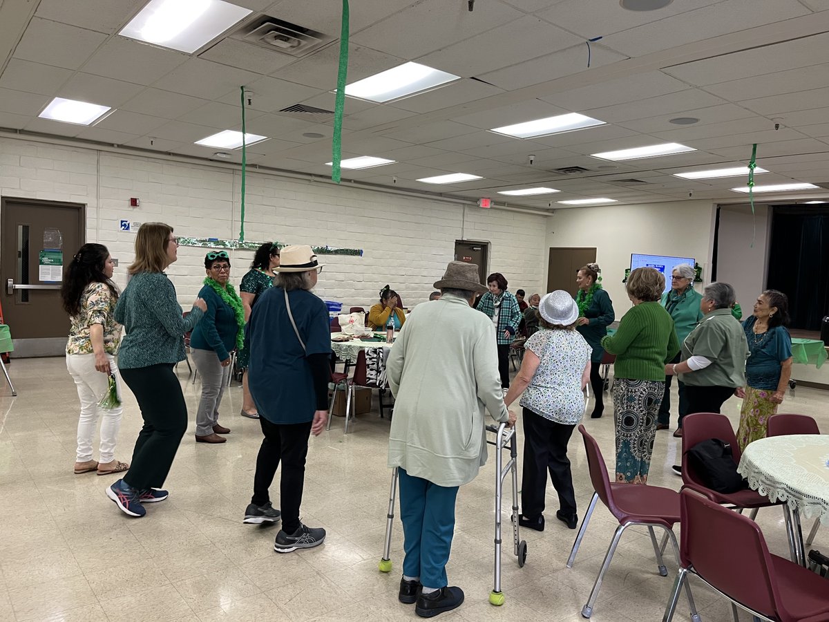 Our Fair Oaks Older Adult St. Patrick's Day party was a success. Thanks to all those who showed up and dressed in green. #pfs #nonprofit #olderadult #stpatricks #redwoodcity