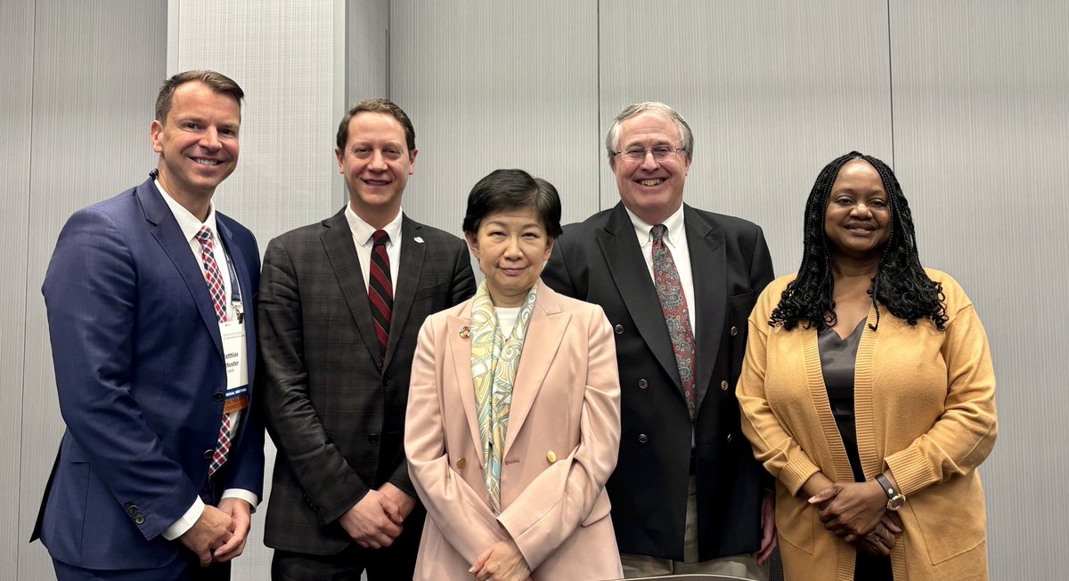 What are the prospects for nuclear arms control?   @INakamitsu joined an interactive panel discussion with @Jenkinsbd and Seth Sheldon of @nuclearban at the @asilorg about the role and prospects for disarmament, non-proliferation & arms control in today’s rapidly changing world.