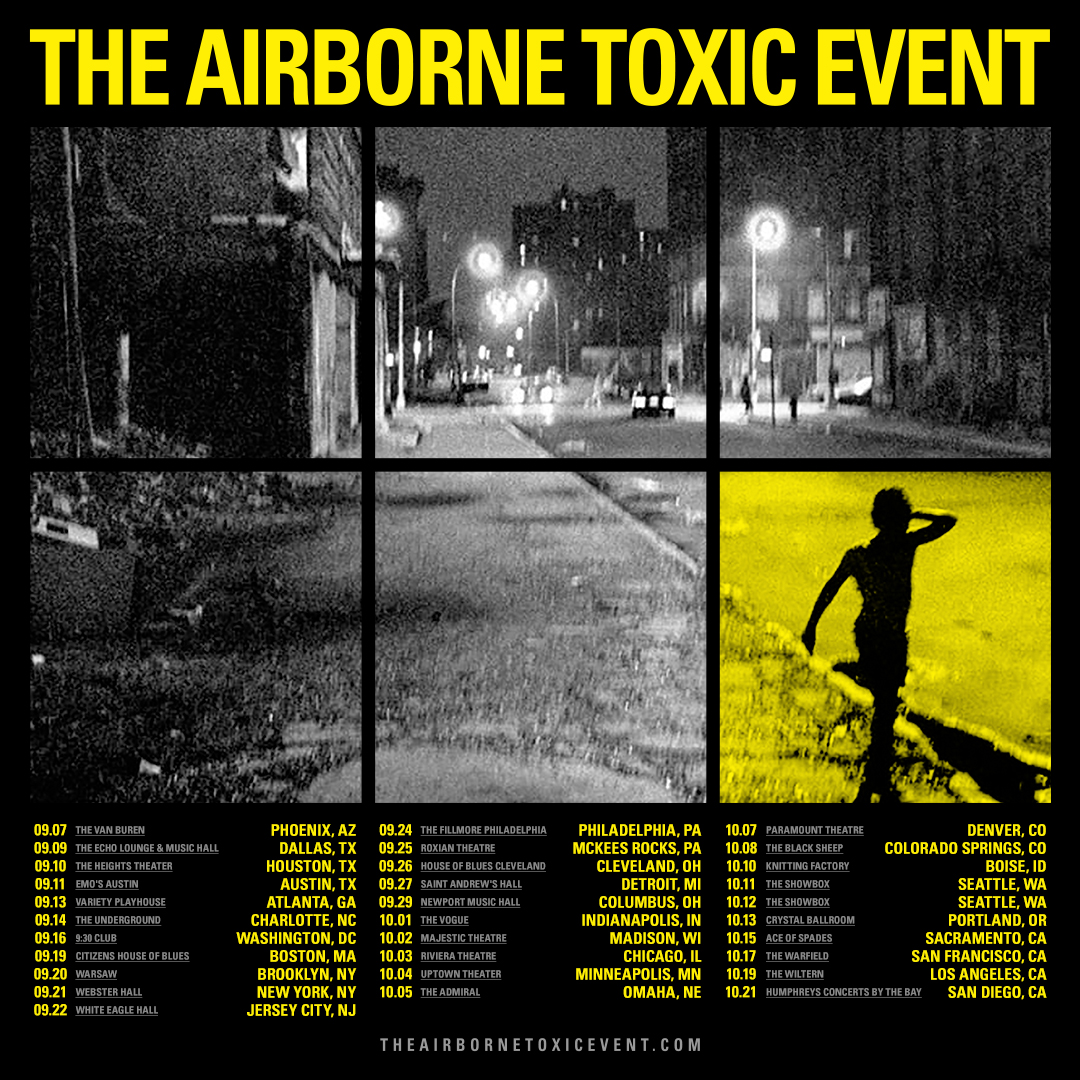 Our new album, Glory, is completed and will be released the last week of August, followed immediately by a full US tour, beginning September 7th. theairbornetoxicevent.com/#tour Presale tickets and VIP upgrades go on sale tomorrow exclusively on Medici. thechorus.com/theairbornetox…
