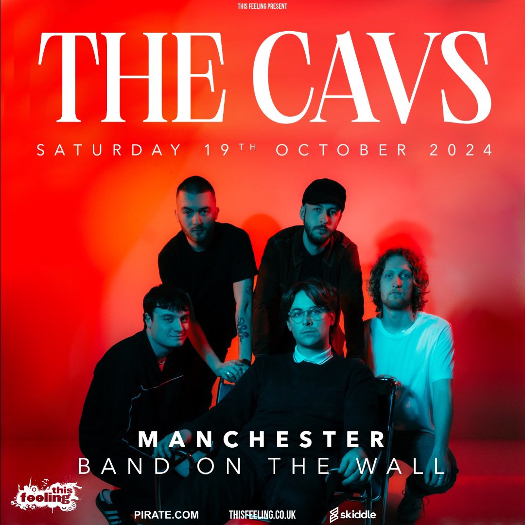 Band on the Wall. October 19th. Tickets on sale now. Keep an eye on our socials for an upcoming announcement at the end of this week… @This_Feeling @bandonthewall @piratedotcomUK #livemusic #manchestergigs #newmusic #indiemusic #gigsinmanchester