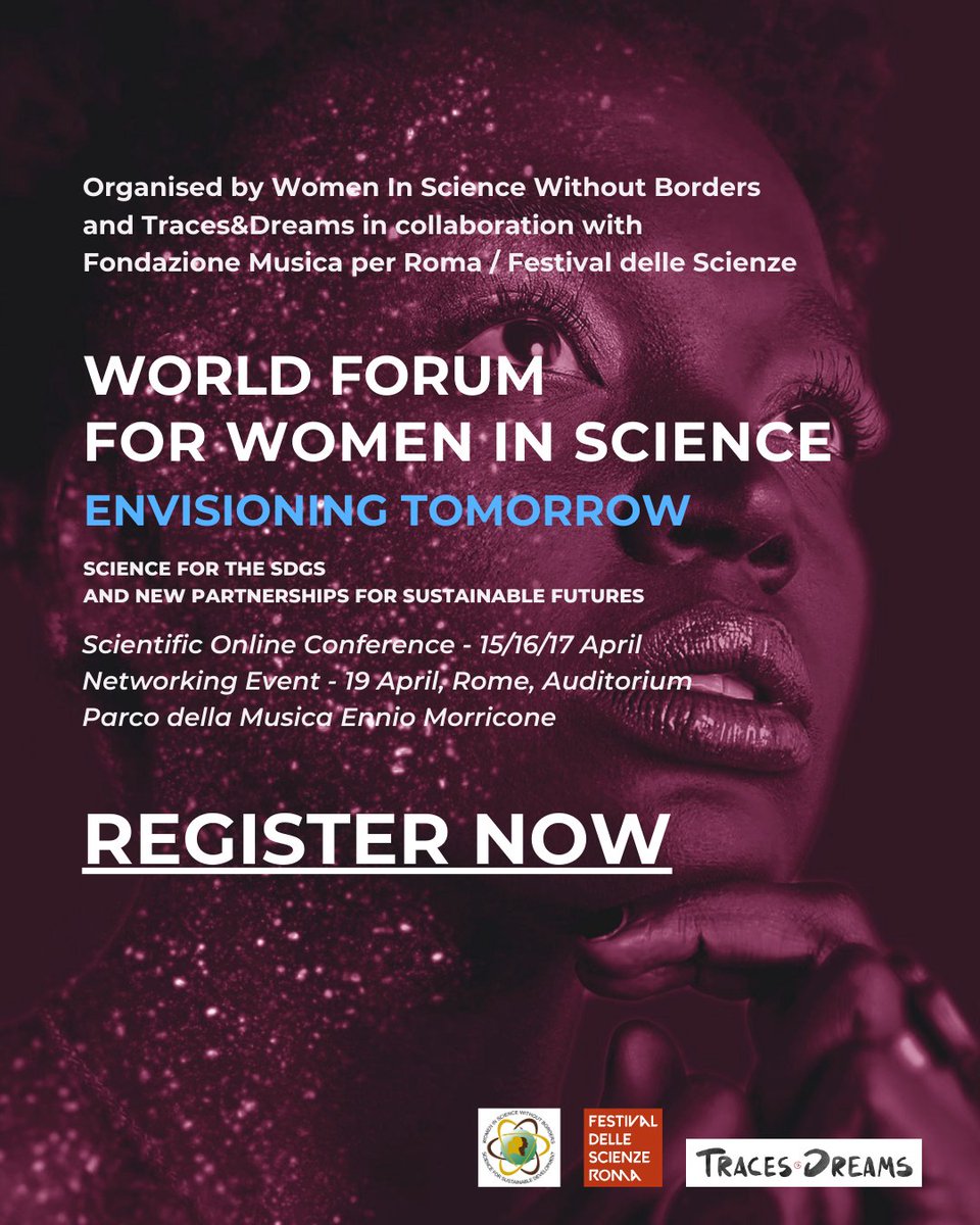 Are you joining us?
Registration is now open and free:
forms.gle/ouu1goQEsaTHSK…

#WFWS2024 #womeninscience #scicomm #sdgs #future #women #sdg17 #sdg5 
@tracesdreams